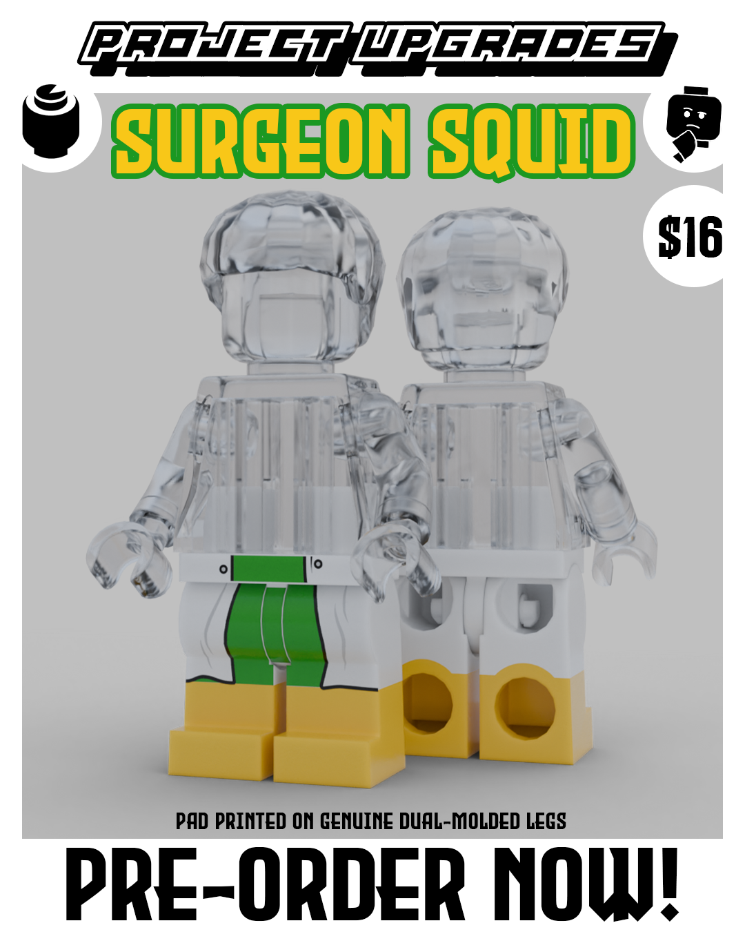 PRE-ORDER - Surgeon Squid