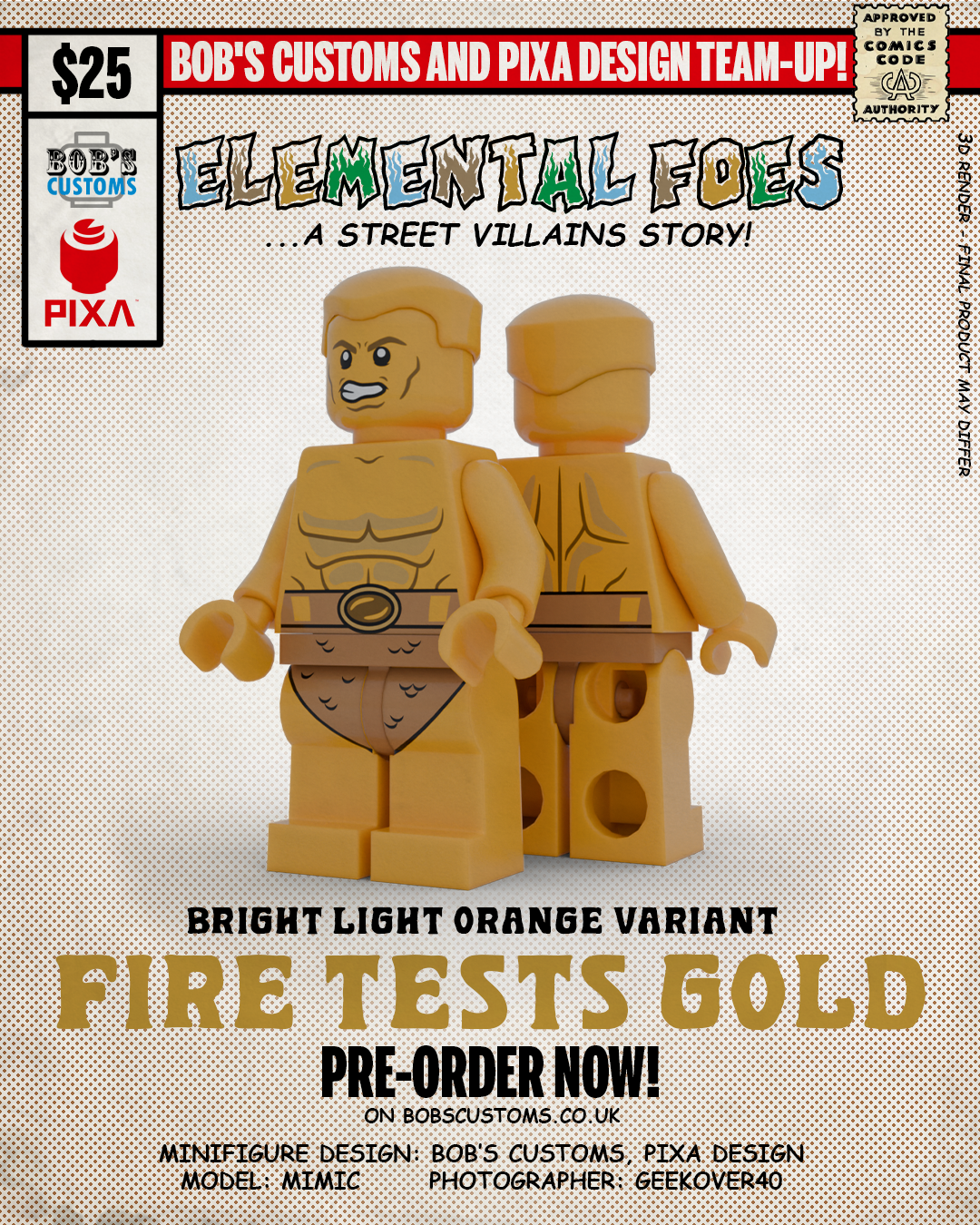 PREORDER - Fire Tests Gold