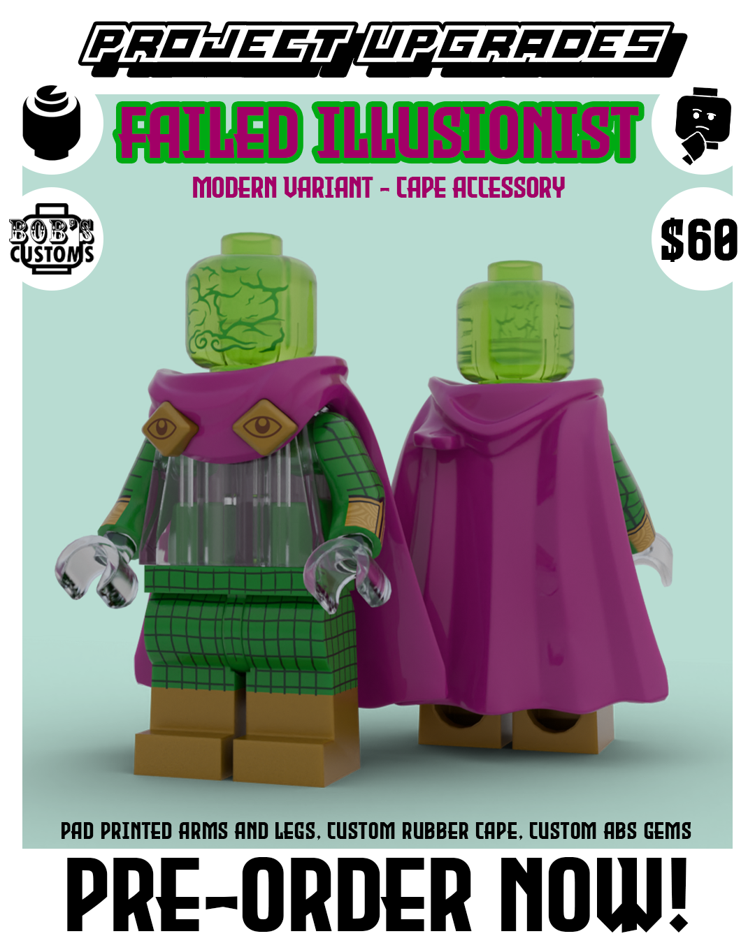 PRE-ORDER - Failed Illusionist (Hard Cape)