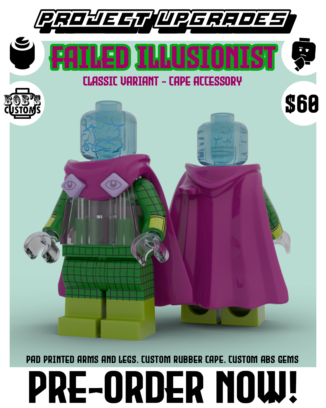 PRE-ORDER - Failed Illusionist (Hard Cape)