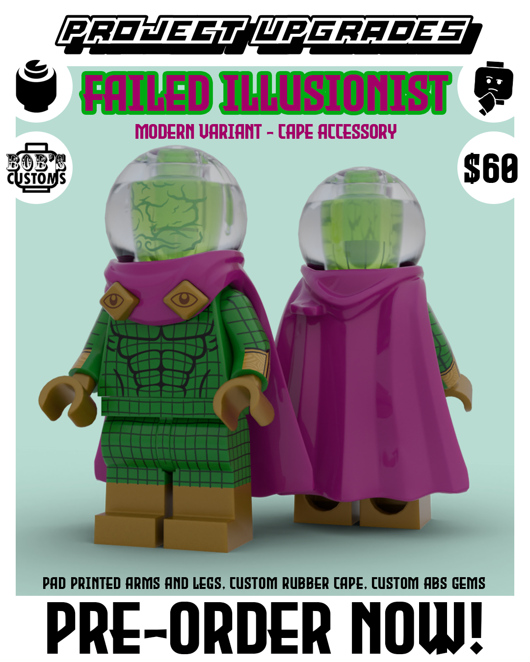 PRE-ORDER - Failed Illusionist (Hard Cape)