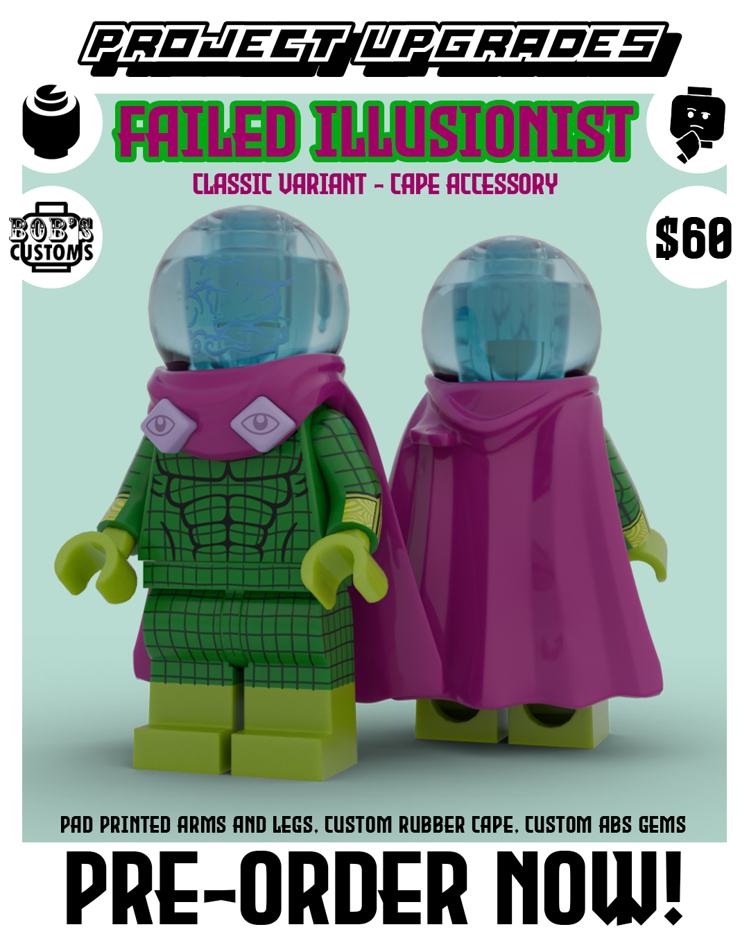 PRE-ORDER - Failed Illusionist (Hard Cape)
