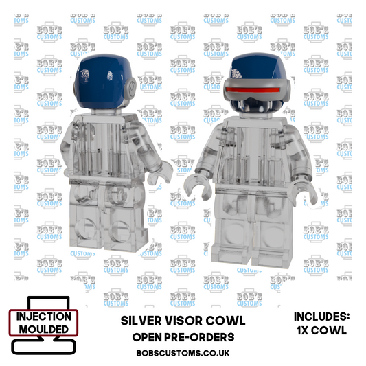 PREORDER - Silver Visor Cowl