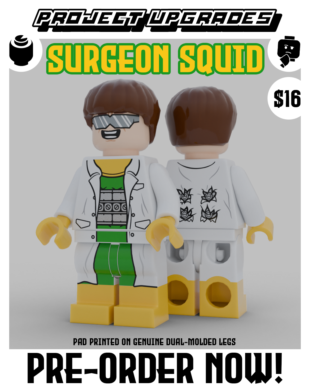 PRE-ORDER - Surgeon Squid